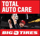Big O Tires Tall Sponsorship Banner